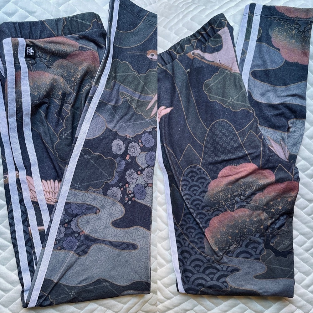 Adidas Originals Rita Ora Kimono Leggings Size Small